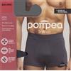POMPEA 6 PEZZI BOXER UOMO POMPEA MICROFIBRA COSTA ELASTICIZZATO NO STRESS S/M - L/XL
