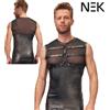 NEK Canotta Maglietta Pettorina Top w Matte Look Soft Stretchy Powernet Harness