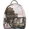 YNot zaino da donna backpack stampa AMSTERDAM BRIDGE linea Yesbag art. YES380F6