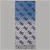 Guess sciarpa blu degrade sciarpa da uomo mis, 40X180 AM9561 POL03 BLU