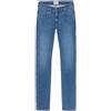 Wrangler jeans skinny da uomo blu medio articolo Bryson Cool Shade W14XYLZ88 NEW