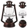 1 PZ Vintage Emulational Flame Light Lampada portatile Outdoor Camping Oil Light