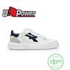 U-POWER Scarpa U-Power Pelle Bianca/Blu Urban Blair Urban Lifestyle upower NR 39 SCARPE