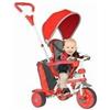 MONDO TRICICLO ROSSO 10-36M C/ASTA 3IN1 25KG 9233
