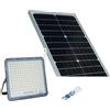 AntDau71 500W Faro LED Esterno con Pannello Solare Luce Bianca Faretto Energia Solare