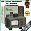 Diivoo Centralina Irrigazione AUTOMATICA Timer Centralina Programmabile 2 uscite 7 su 7