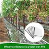 StickersLab 2 Pannelli fil Riflettenti per Serra o giardino casa Aumenta la crescita piante