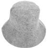 Comodo cappello da sauna in feltro Cappello alla moda per sauna Assorbimento