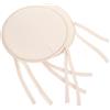2 Pcs Cuscini Tondi X Sedia Cuscino Seduta Imbottiture Per Sedie