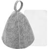 1 set di cappellino da sauna con cappello di moda per l'assorbimento di sauna