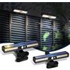 ✅Faretto LED da Esterno Panello Solare 2 Pezzi Luce Solare Esterna Impermeabile
