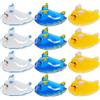 12 pezzi di lepre di mare multifunzione figure mini figure da tavolo in