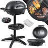 KESSER® Barbecue Elettrico Griglia Elettrica 2400 W Grill BBQ Elettrico ANTIADERENTE