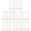 10 Pcs Stencil Per Pittura Muro Riutilizzabili Da Disegno