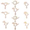 1 set di specchietti in legno per bambine fai da te, decora i tuoi specchietti