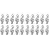 100 PCS Music Note Charms for DIY Jewelry Projects Ciondolo Nota Musicale