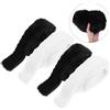 4 Pcs Collo Pelliccia Sintetica Decorazione Di Abbigliamento Materiale Finta