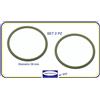 Quickmill SET 2PZ GUARNIZIONE SOTOCCOPPA MACCHINA CAFFE' QUICK MILL 58mm VERDE ORIGINALE