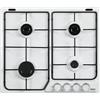 DELONGHI De'Longhi FFB 46 ASV piano cottura BIANCO Da incasso Gas 4 F FRONTALI