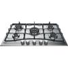 Hotpoint Ariston Piano Cottura 5 Fuochi a Gas 75 cm Incasso Inox Hotpoint Ariston PCN 752 T/IX/HA