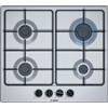 Bosch Piano Cottura 4 Fuochi a Gas 60 cm Inox Whirlpool PGP6B5B86 Serie 4