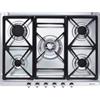 Smeg Piano Cottura 5 Fuochi da Incasso a Gas Smeg 75 cm Inox - SE70SGH-5