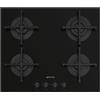Smeg Piano cottura da incasso a gas 4 Fuochi colore Nero - PV264B Smeg