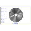 RGV Disco Lama Affettatrice da 250 mm, C45 40/3, Acciaio Inox, Originale