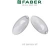 FABER KIT 2 Plafoniere cappa misura 100x54mm Adattabile FABER 133.0058.595