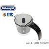 DELONGHI CARAFFA ORIGINALE ALICIA DELONGHI EMKM 4.B - 4 TAZZE (guarnizione e doccetta in