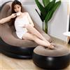 AntDau71 Poltrona sofà gonfiabile con poggiapiedi comfort stabile resistente