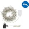 LUCI NATALIZIE A TENDA 200 LED 5 METRI RGB NATALE DECORAZIONI PER ESTERNI