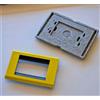 Bticino 4713GB placca Living Classic giallo brillante chiaro 3 moduli