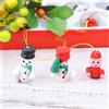 12 Pcs Advent Calendar Ornamento Della Porta Ciondolo Sospeso Di Natale