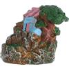 Casa da giardino fata in miniatura in resina mini casa figurina per piccolo