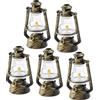 5pcs Miniature Retro Kerosene Lamp Model Play House Micro Paesaggio Ornament