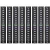 8pcs Acquario Termometro adesivo Adesivo Adesivo Strip serbatoi di pesce