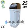 aquatek Addolcitore Acqua Automatico Aquatek Luxury 25 Litri Cabinato Anticalcare Resina