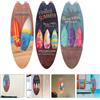 3 pezzi Wall Art Art Wooden Surf Board Decorazione Mura