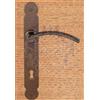 UTENSIL LEGNO Maniglia forgiata quadro 8 mm foro normale 70 mm FM365.N70