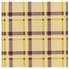 TOVAGLIE CARTA 100X100 SCOZZESE GIALLO-MARRONE - CF.100 PEZZI -