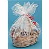 25 FOGLI TRASPARENTI CELLOPHANE 100x130 per confezioni cesti NATALE regali fiori