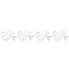2pcs pratico serbatoio di pesce CO2 goccia checker rilevatore di