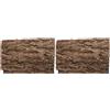 Terrarium Cork Bark Background Board Board Rettile Talbero Decor in sughero per