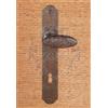 UTENSIL LEGNO Maniglia forgiata quadro 8 mm foro normale 90 mm FM335.N70