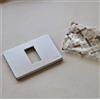 Bticino Matix avorio Magic TT 503/1A/AL placca 1 modulo alluminio NUOVA
