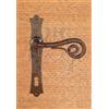 Utensil Legno Maniglia forgiata quadro 8 mm foro normale 70 mm FM370.N70