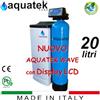 aquatek Addolcitore Acqua Automatico Aquatek Wave-Lcd 20 Litri Anticalcare Resina Filtro
