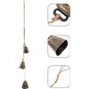 Campana da mucca Harmony, campana rustica da appendere in stile vintage,