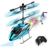 VATOS Elicottero RC Elicottero telecomandato 2.4G con luce LED altezza fissa